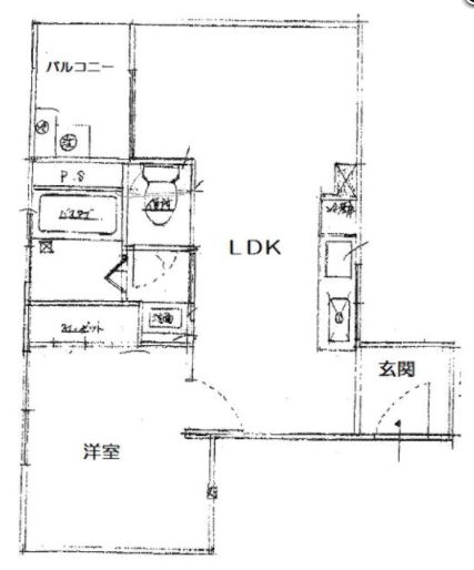 Investment 1 Ldk Apartment In Kobe Kitano Area Core Eight Diamond Corpo Floor Plan