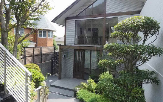 【SOLD】 Large Luxury Home with Interior Courtyard and Elevator in Ashiya Okuike
