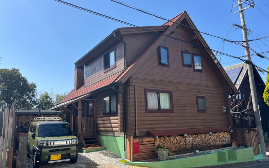 【SOLD】Spacious Log House with Garden in Kita-ku Kobe