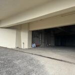 Parking entrance