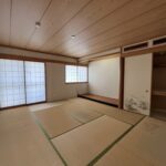 Japanese Tatami room with Tokonoma alcove and beautiful sliding doors