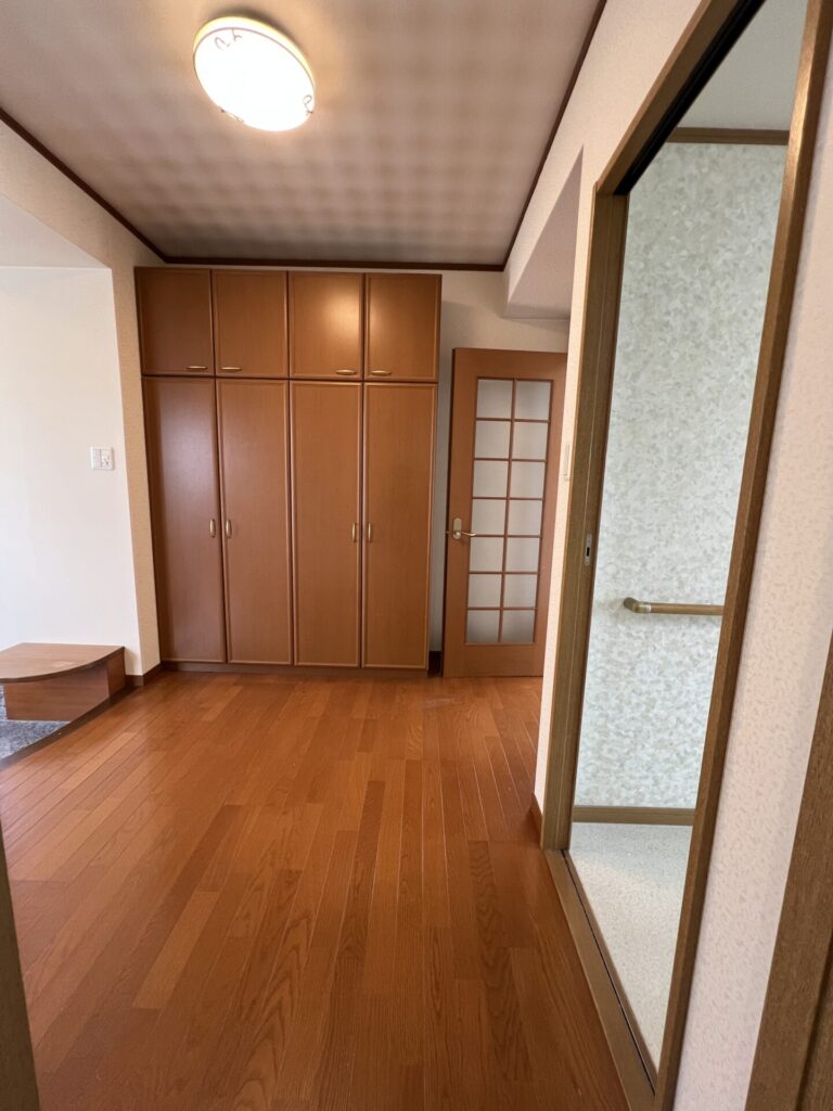 Shoebox/storage by the entrance