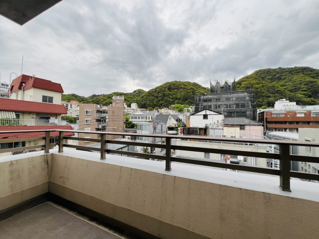 View from the balcony