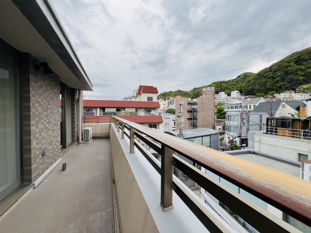 View from the balcony