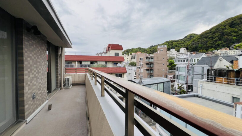 View from the balcony