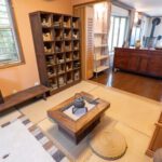 Room between dining and living-room