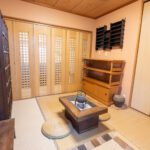 Japanese room next to the living-room