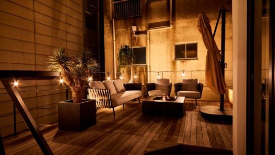 Roof top terrace